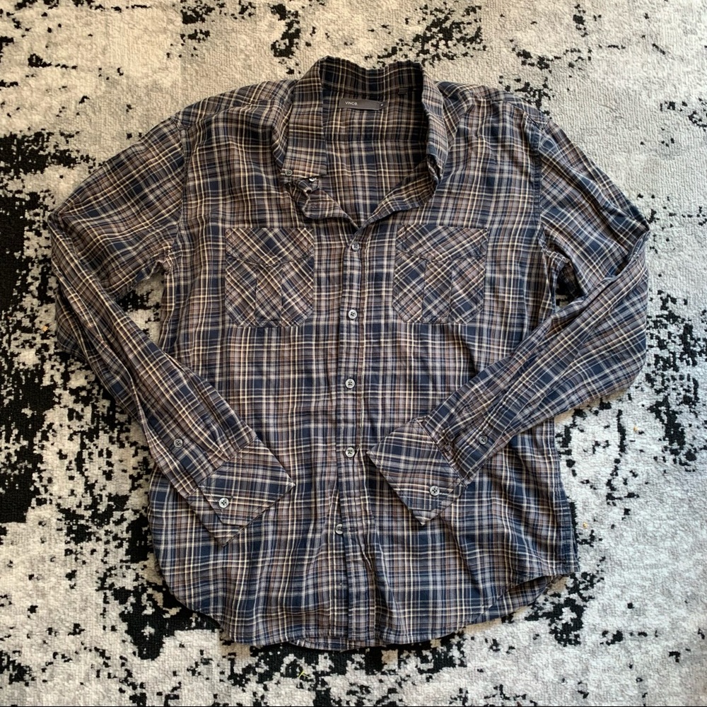 { Vince } men’s button up